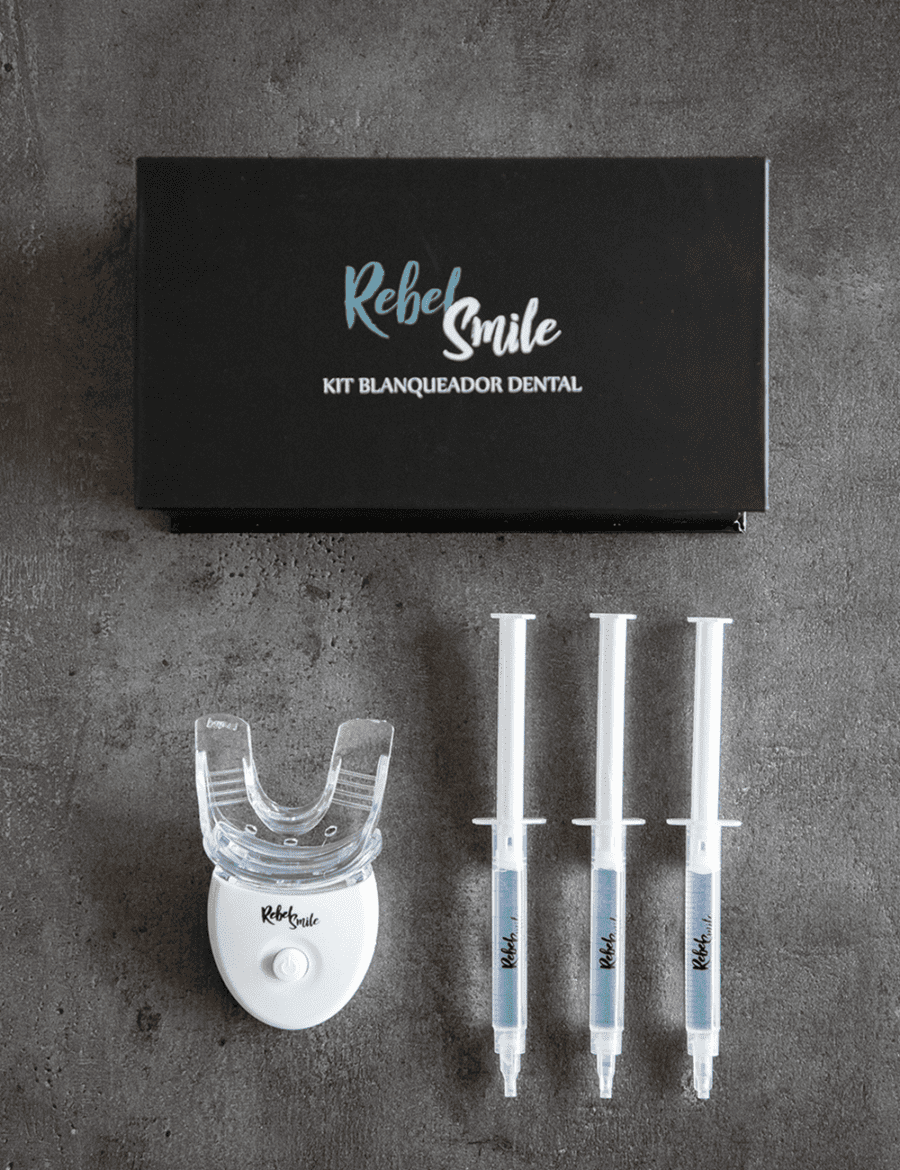 Kit Blanqueador Dental LUZ LED | No más dientes amarillos 😁