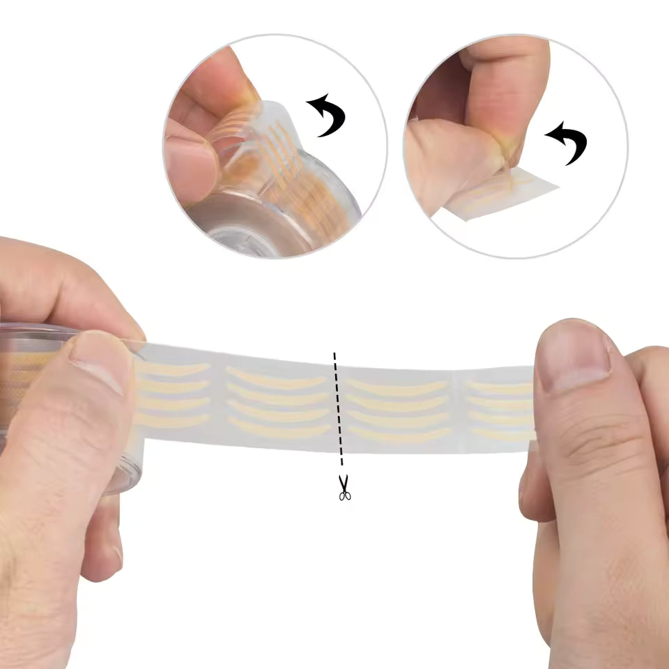 2x1 CINTA MÁGICA LEVANTA PÁRPADOS - 300uds - Quítate años de encima 😉