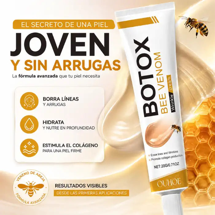 Botox Bee Venom - El Secreto Para Verte Joven y Sin Arrugas