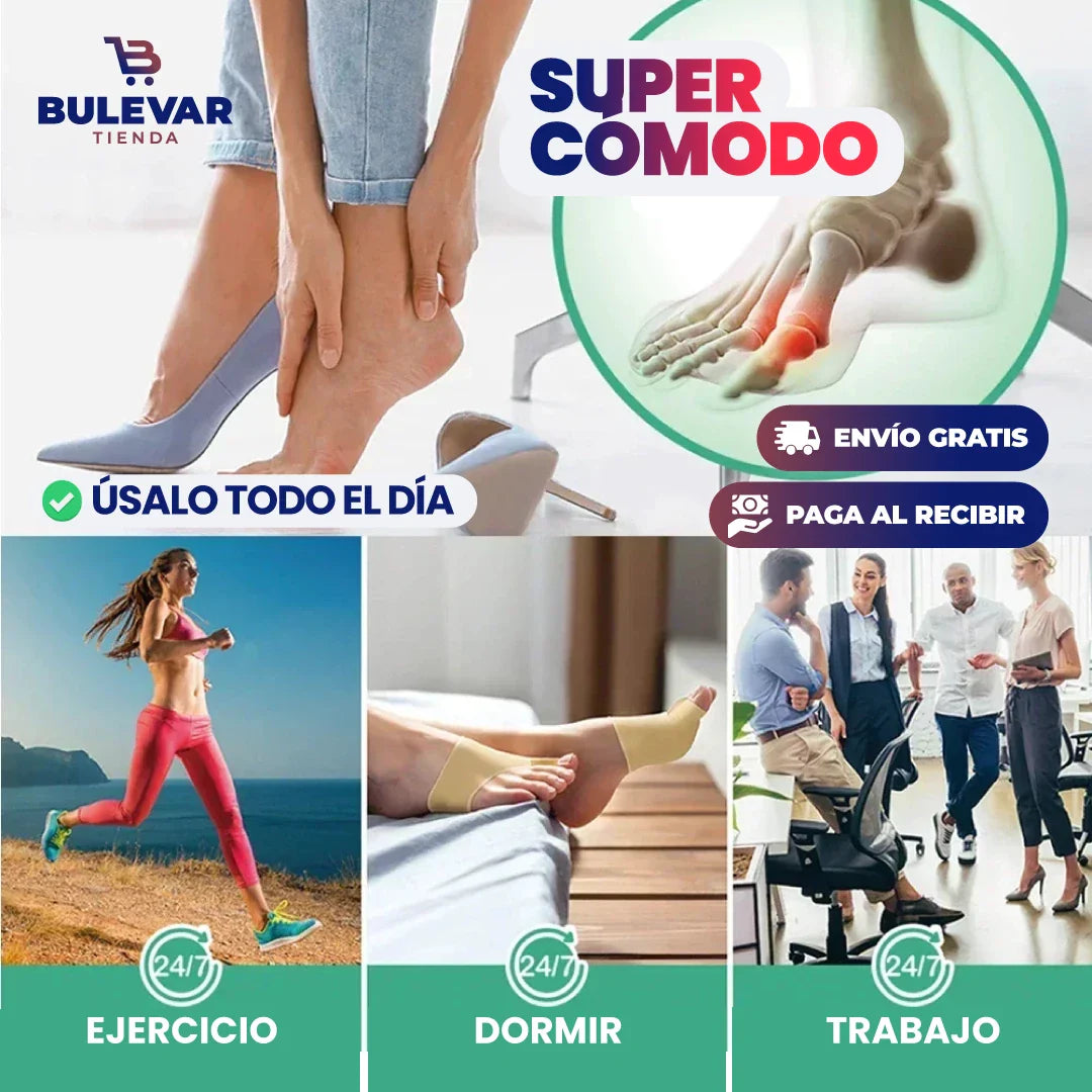 OLVÍDATE DEL DOLOR 🦶- CORRECTOR ORTOPÉDICO DE JUANETES