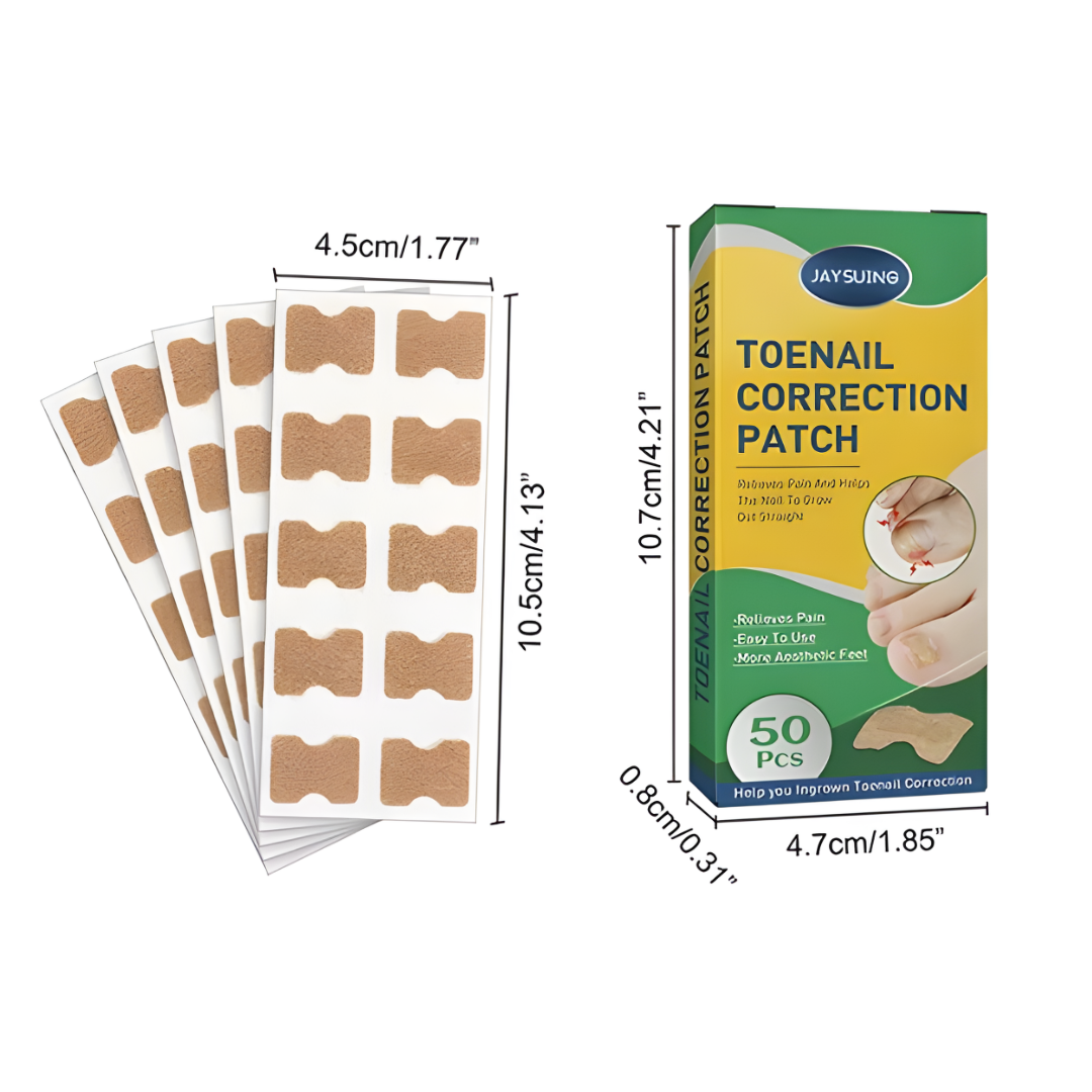 2x1 PARCHE REPARADOR DE UÑA – PROTEGE Y RECUPERA UÑAS ENCARNADAS