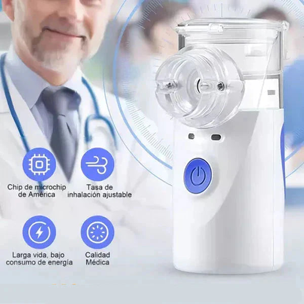 Nebulizador Portátil Silencioso 😪🫁 PARA PEQUES Y GRANDES 👶🏻👵🏼