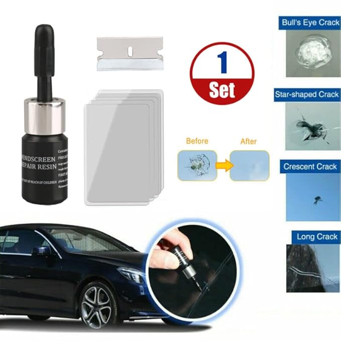 KIT NANO-LÍQUIDO™ REPARADOR DE VIDRIO