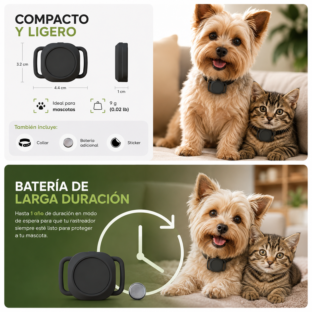 X Tracker GPS - Encuentra tu Mascota donde sea 🚫 🐶🐱