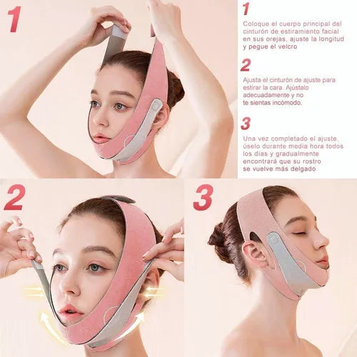Faja Reductora de Papada – FaceLifting Pro - Transforma tu perfil sin esfuerzo