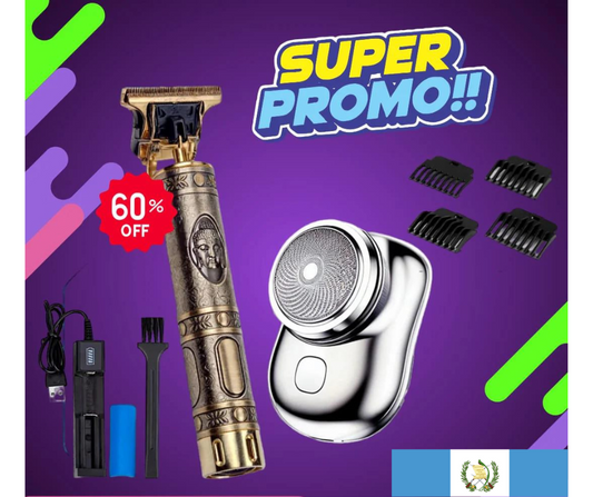 AFEITADORA + MINI SHAVER CON ENVIO GRATIS