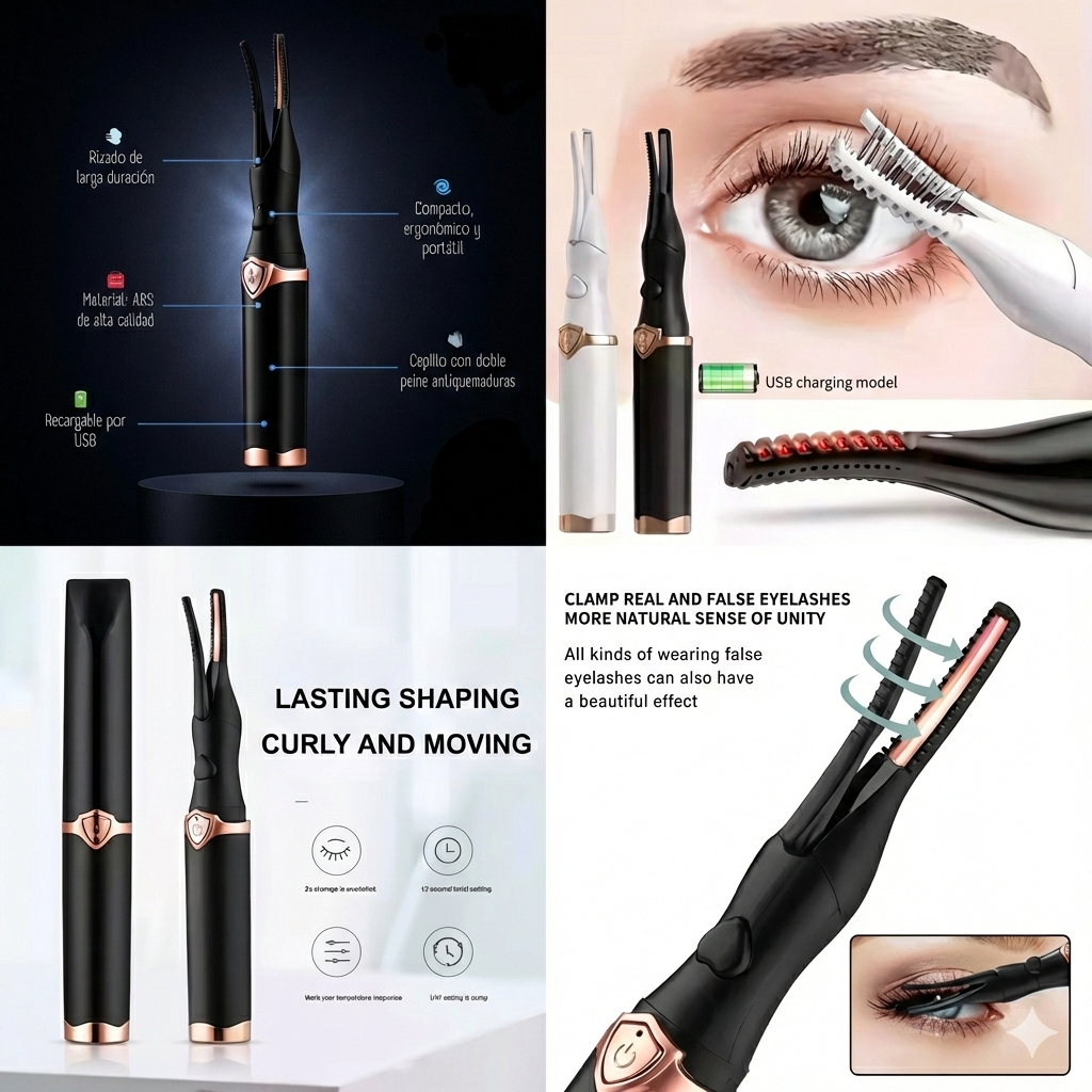 LashGlow Pro ✨  Encrespador de Pestañas Térmico