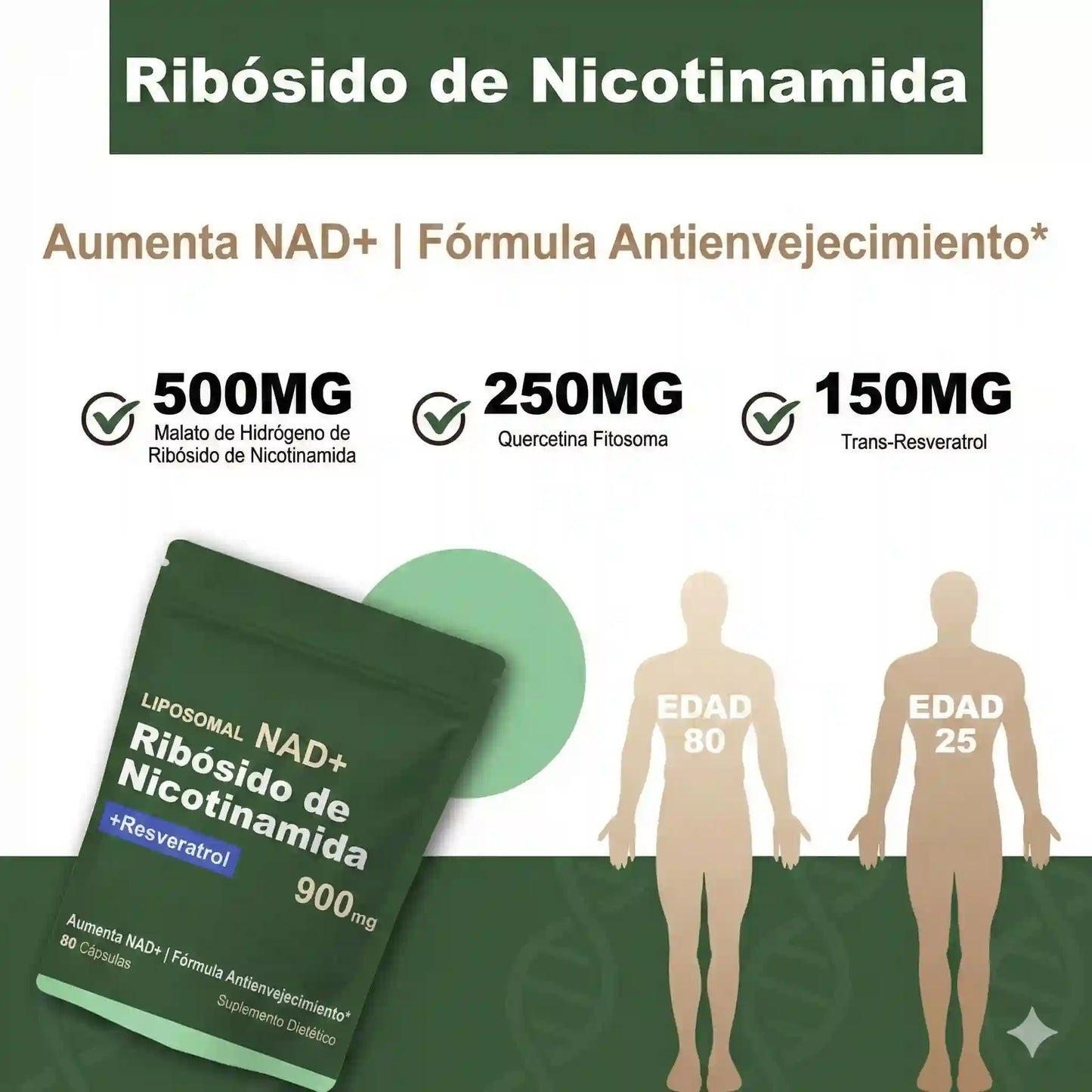 El Secreto de la Juventud Celular: 80 Capsulas La Fórmula Avanzada para Proteger tu Cuerpo del Paso del Tiempo y Revitalizar tu Bienestar.