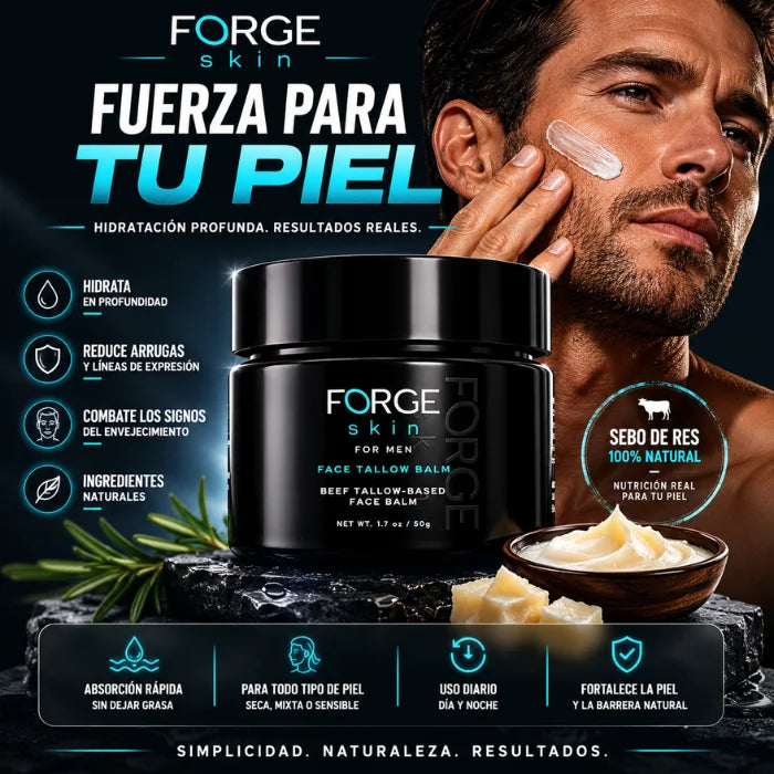 Balsamo Facial Forge Skin ¡Para Una Piel Fuerte y Saludable!