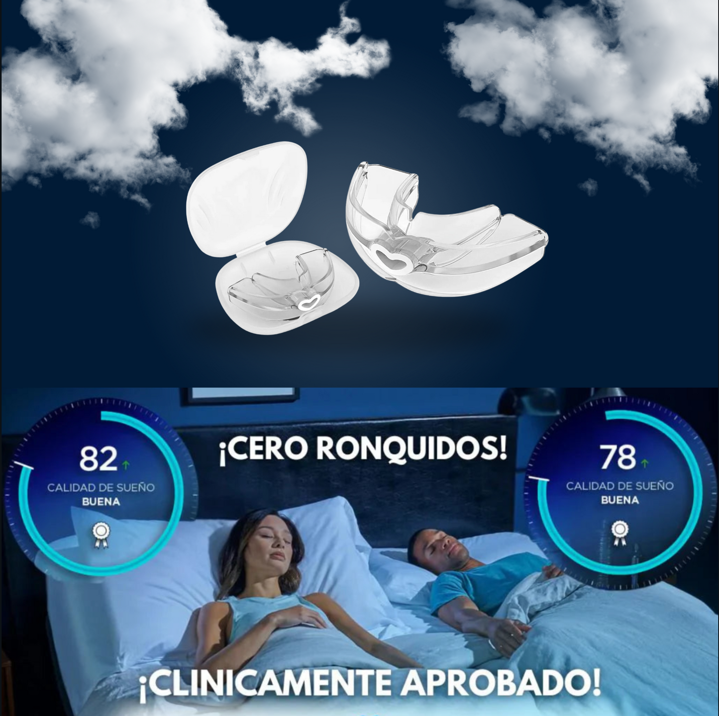 Anti Ronquidos AJUSTABLE 😴 EL SECRETO PARA DORMIR FELIZ. 😌