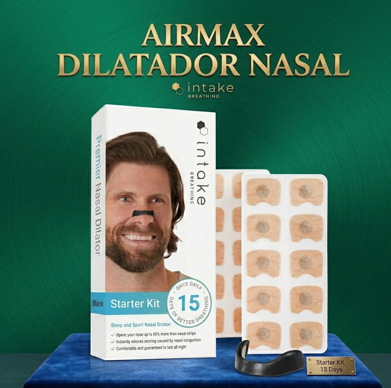 PROMO 3x2 - AIRMAX DILATADOR NASAL MAGNETICO- Respira Mejor 👃🌬️❄️👌🏼
