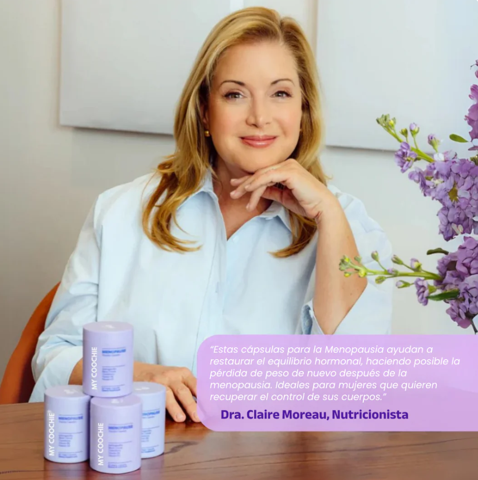 MENO l Cápsulas Adelgazantes  y Control Hormonal para la Menopausia