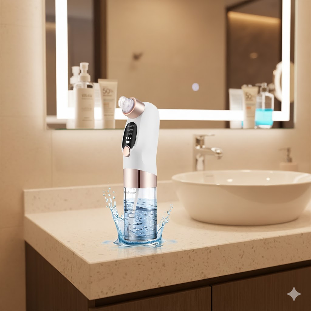 Extractor de Puntos Negros y Espinillas AL VACÍO 👃😷 - DILE ADIÓS A LOS POROS SUCIOS 👃😷