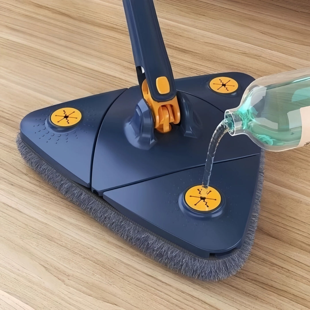 TriClean - LIMPIADOR PLEGABLE DE PISOS Y TECHOS TRIANGULAR 🧼