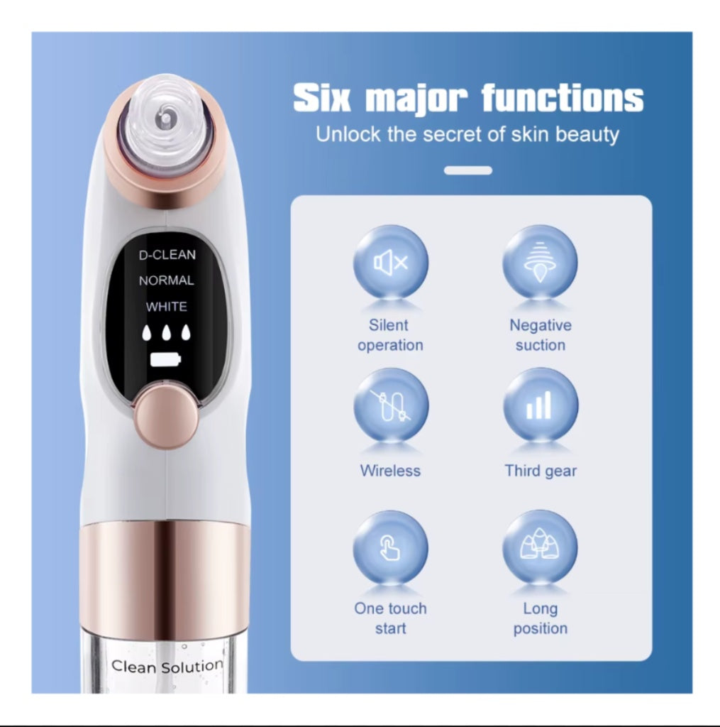 Extractor de Puntos Negros y Espinillas AL VACÍO 👃😷 - DILE ADIÓS A LOS POROS SUCIOS 👃😷